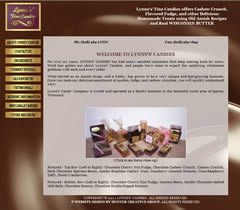 Lynns's' Fine Chocolate Candies and English Toffee made from Amish Recipes.