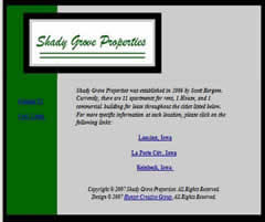 Shady Grove Properties Apartment Rental in Lansing, La Porte City, and Reinbeck, IA