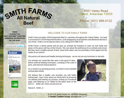 W Smith Farms - All Natural and Organically Farmed Meat
