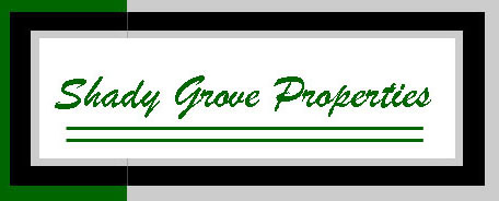 Custom Logo Design for Shady Grove Properties.