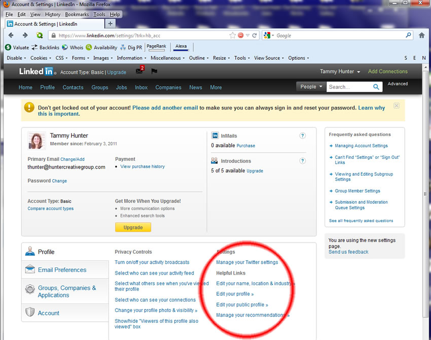 How to add LinkedIn Button to Website